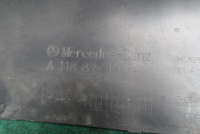 MERCEDES W118 REAR BUMPER