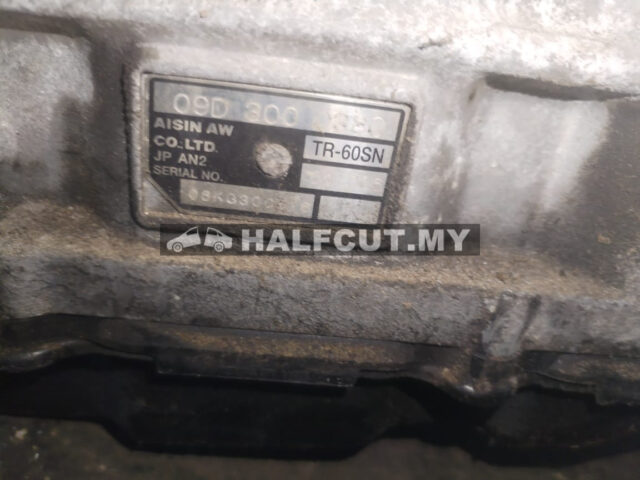 09D 300 038 Q AUDI Q7 3.0 DIESEL AT GEARBOX (6 SPEED)