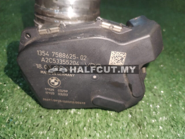 7588625 F25 N20 THROTTLE BODY