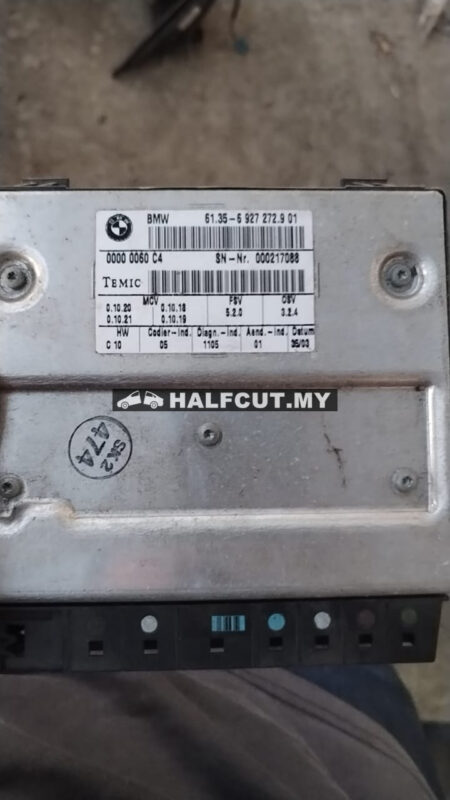 61.35-6 927 272 BMW E60/E61/E65/E66 SEAT MODULE/CUSHION ECU