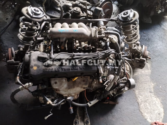NISSAN SENTRA B14 GA16 ENGINE/SUSPENSION/STEERING RACK/GEARBOX ALL HAVE