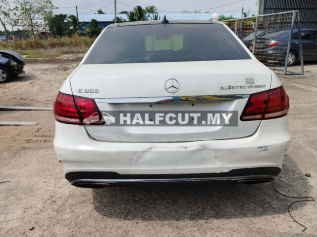 W212 E300 2015 FACELIFT 651924 HYBRID 2.2 DIESEL FRONT AND REAR CUT