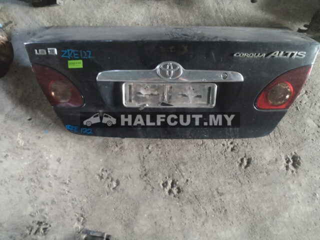 ALTIS ZRE122 2005 REAR BONNET