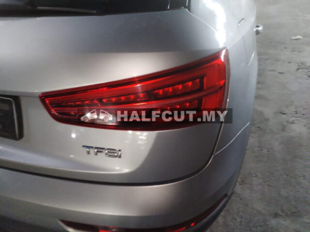 AUDI Q3 2015 CZD 1.4 REAR HALF CUT