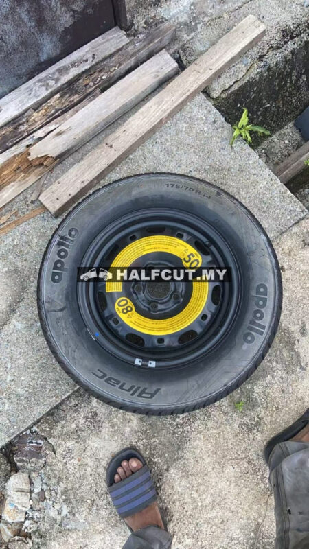 VW POLO CLS SPARE TYRE (14)