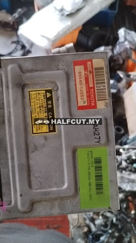 89540-12552 TOYOTA ALTIS ZRE122 ABS ECU