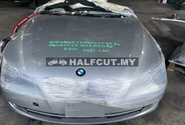 Bmw E60 525i lci n52 black top half cut ckd engine rear bonnet trunk cover exhaust full set