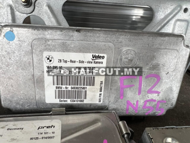 BMW f12 640i rear camera