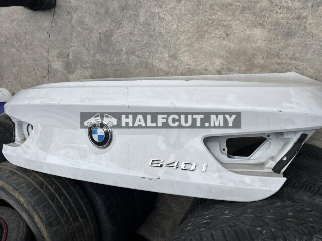 BMW f12 640i rear bonnet rear tail gate rear cover trunk cover