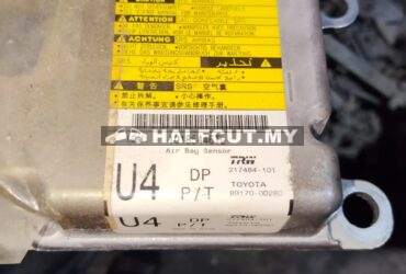 89170-0D280 (U4) TOYOTA VIOS NCP93 AIRBAG ECU