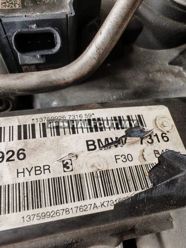 Bmw F30 330E hybrid scrap car parts for sale battery,inverter ,air con pump gearbox battery ecu speedometer and engine parts body parts and accessories