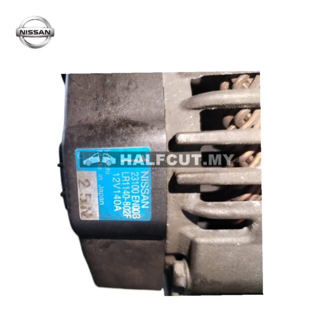 23100-EN00B NISSAN LIVINA/LATIO/SLYPHY KG11 HR16/MR18/MR20 ALTERNATOR 3 PIN 140A