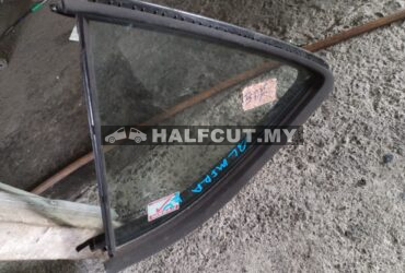 NISSAN ALMERA SMALL DOOR GLASS REAR LEFT