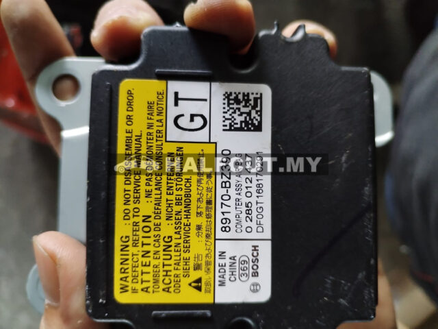 89170-BZ390 (GT) PERODUA AXIA AIRBAG ECU