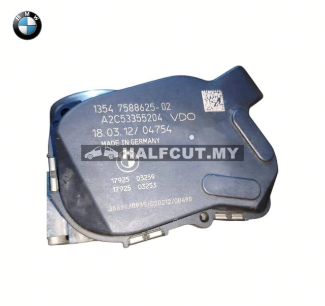 7588625 F25 N20 THROTTLE BODY