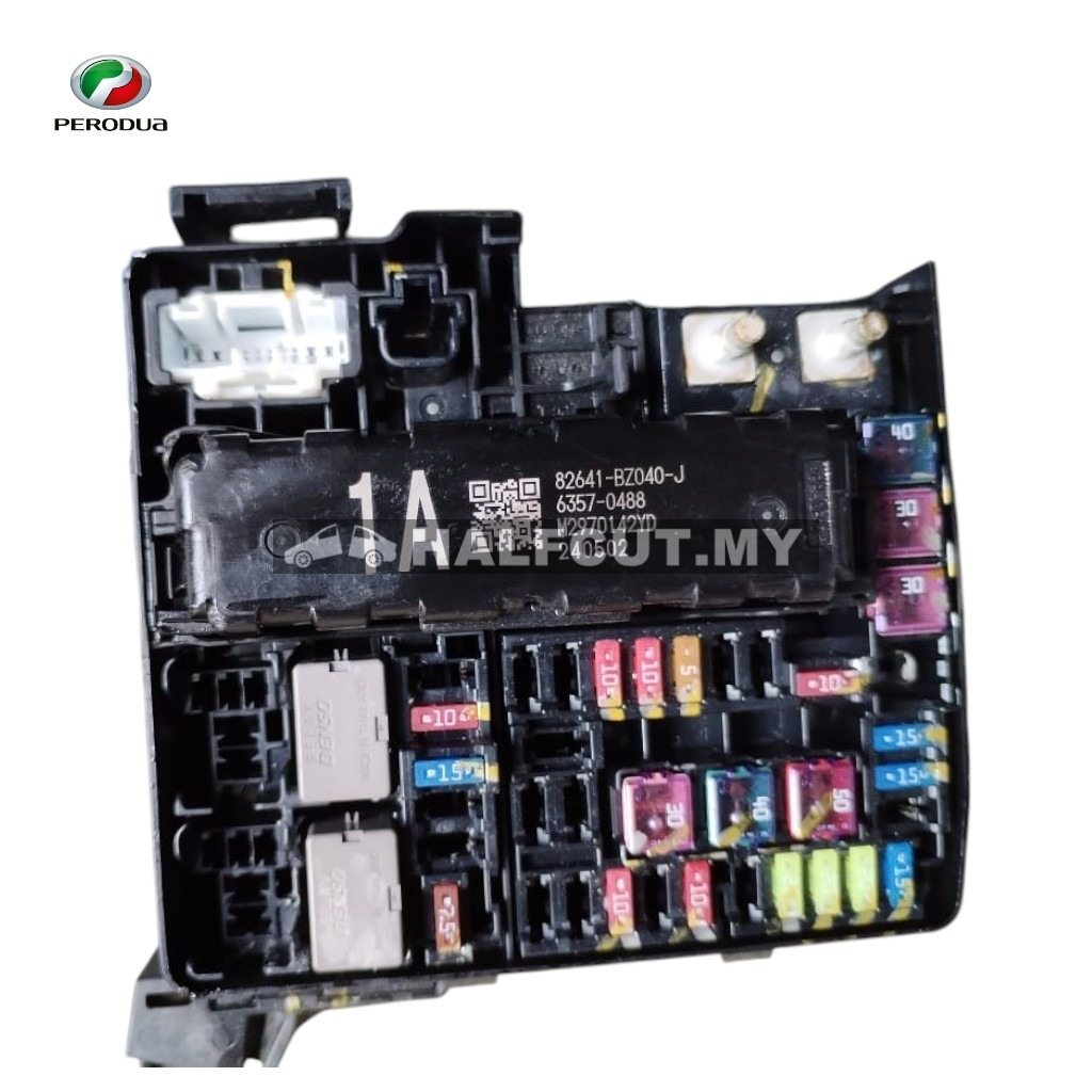 PERODUA AXIA 2024 OUTSIDE FUSE BOX