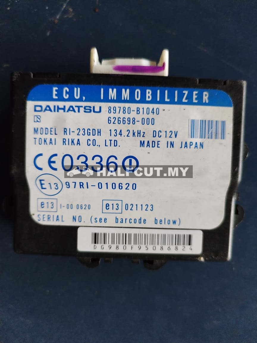 89780-B1040 PERODUA MYVI IMMOBILIZER BOX