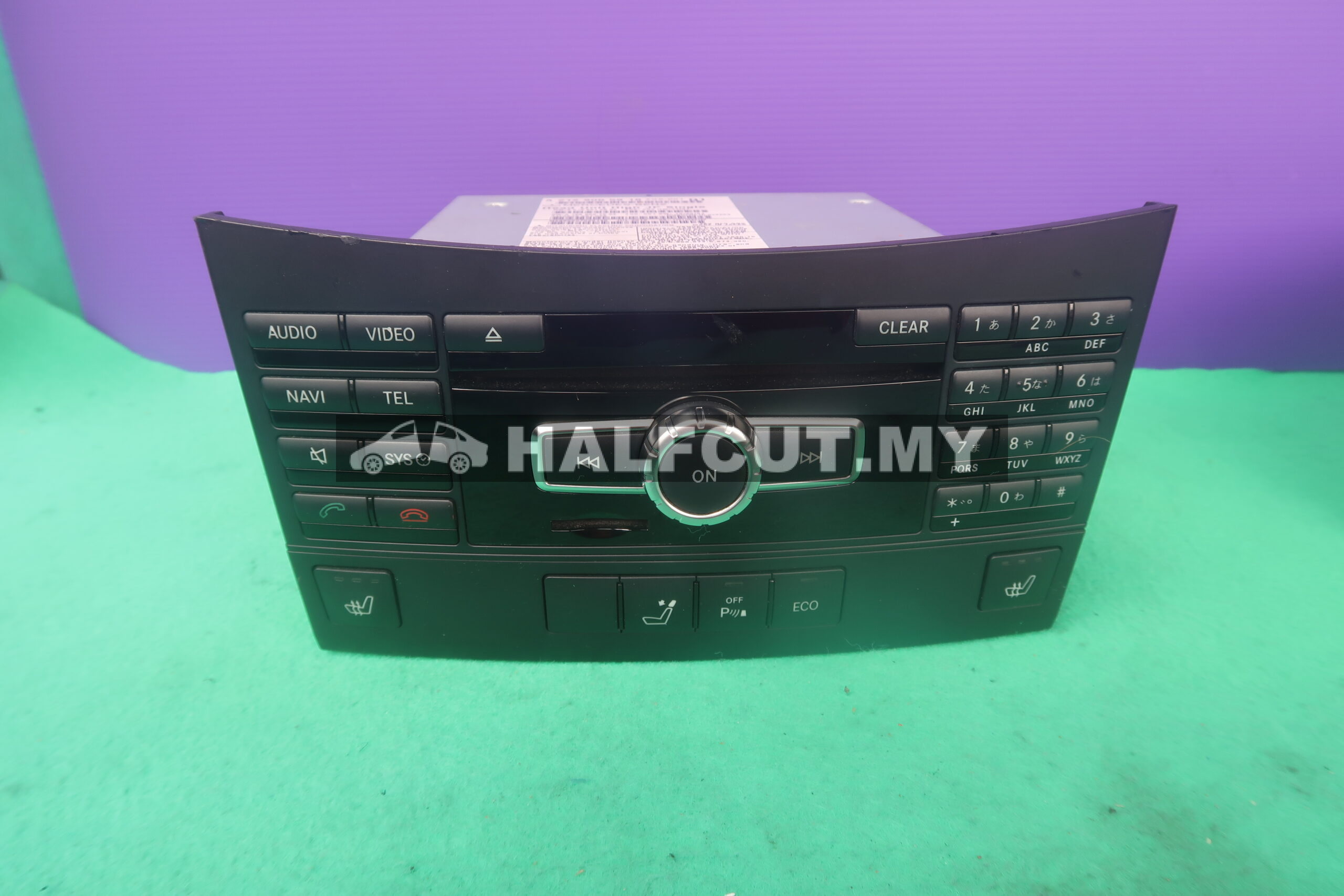 MERCEDES W212 RADIO DISPLAY