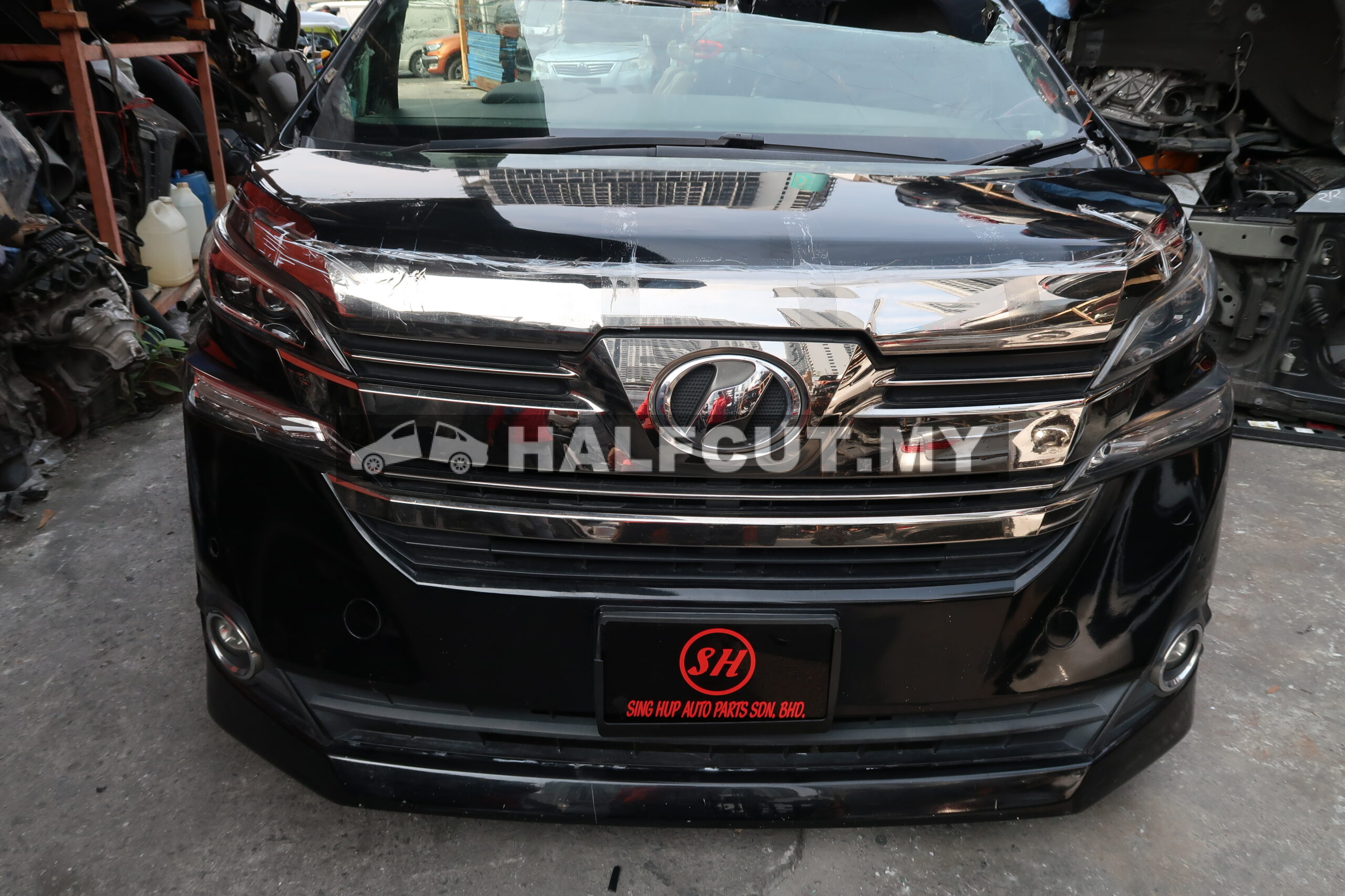 TOYOTA ALPHARD AGH30 HALF CUT