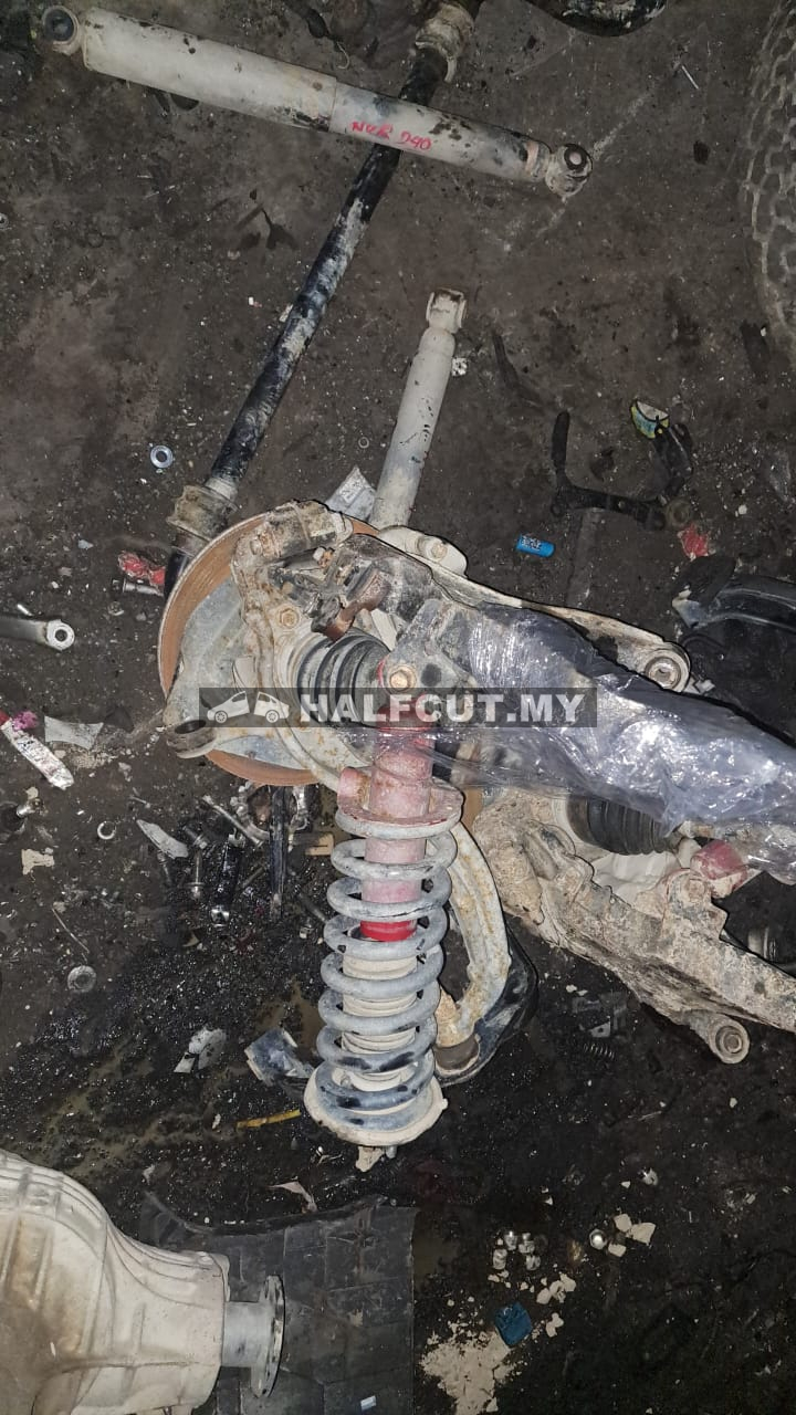 NISSAN NAVARA D40 FRONT KNUCKLE &ABSORBER &LOWER &DRIVE SHAFT LH