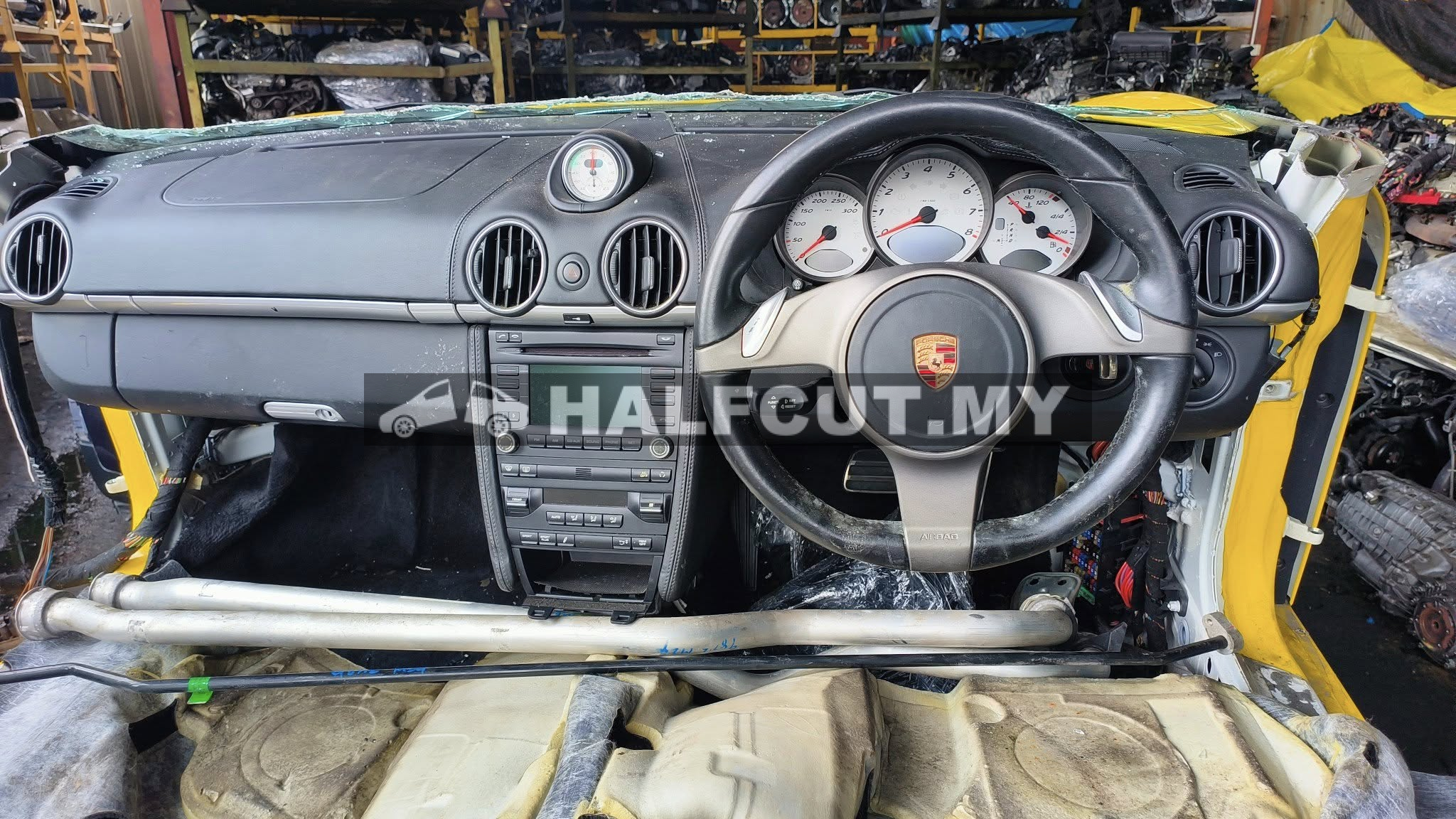 Porsche Cayman 987.2  3.4cc Halfcut , Rear cut Ready Stock 🚘🔧🪛