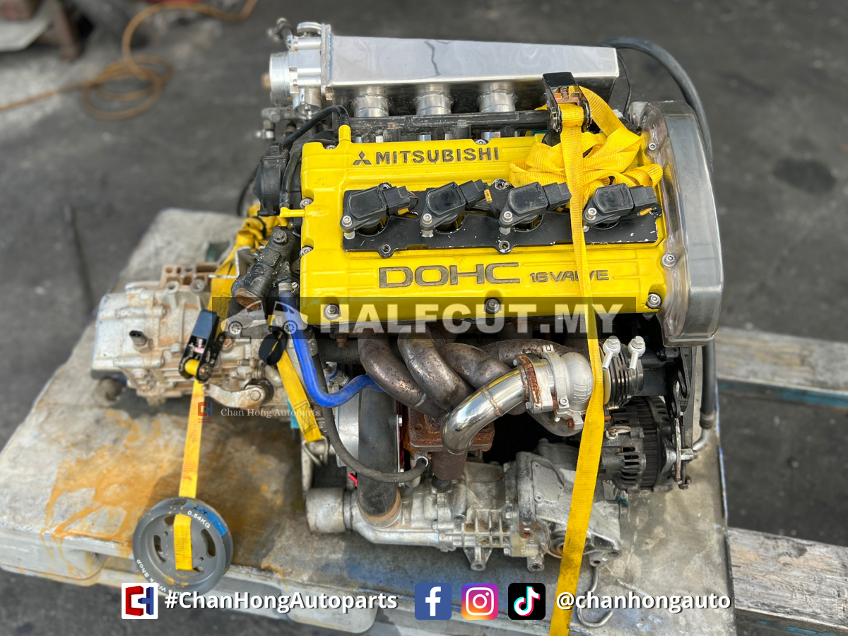 Mitsubishi Lancer Evo 4G63 Engine 2.0L Turbo M/T 4WD