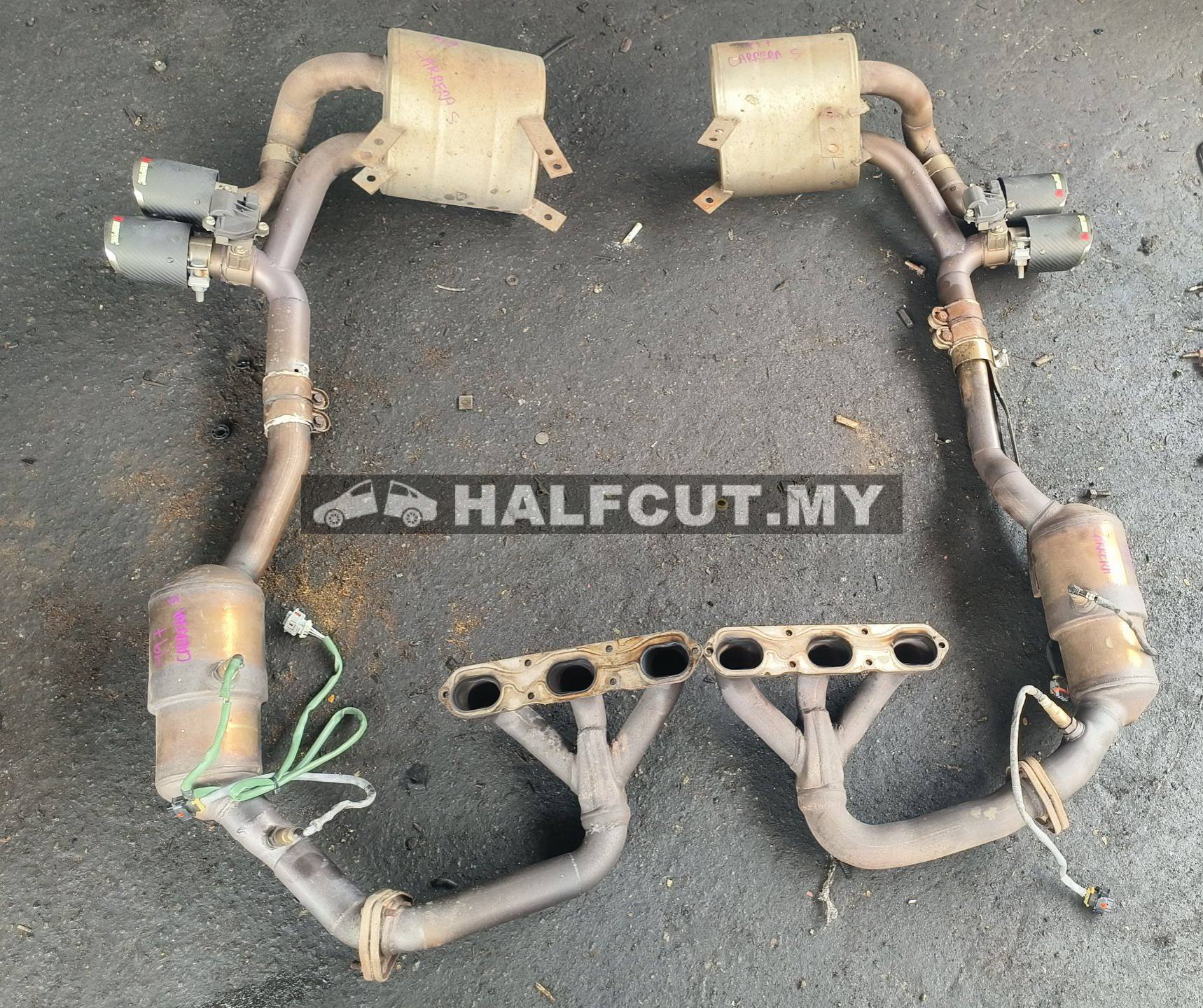 Porsche Carrera S 997 3.8 Exhaust set ready stock