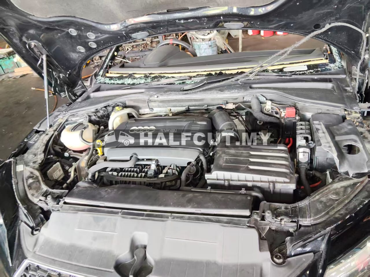 AUDI TT MK3 2015 CHH 2.0 FRONT &REAR  HALF CUT