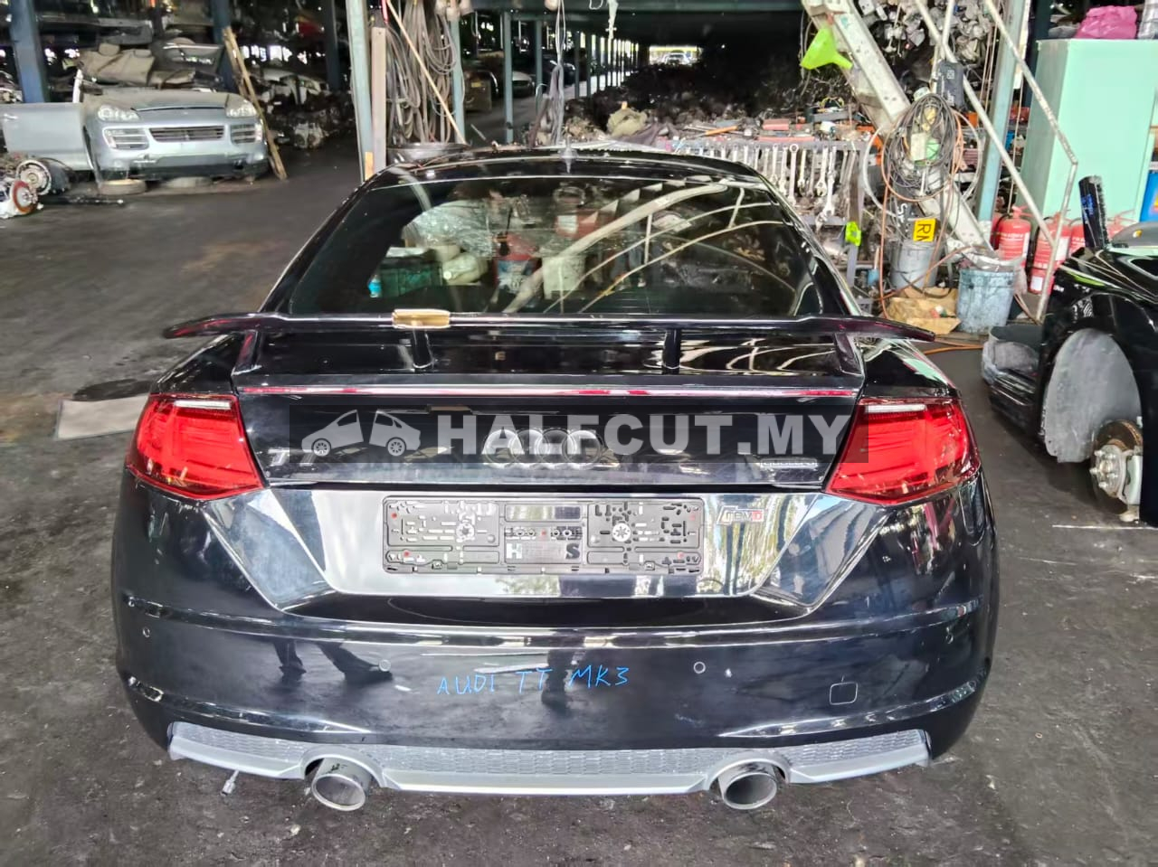 AUDI TT MK3 2015 CHH 2.0 FRONT &REAR  HALF CUT