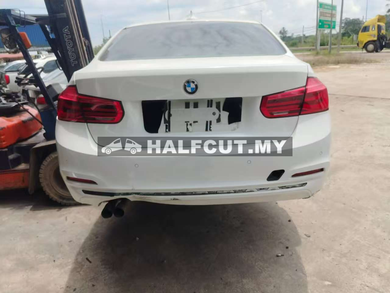 BMW F30 B48 HALF CUT