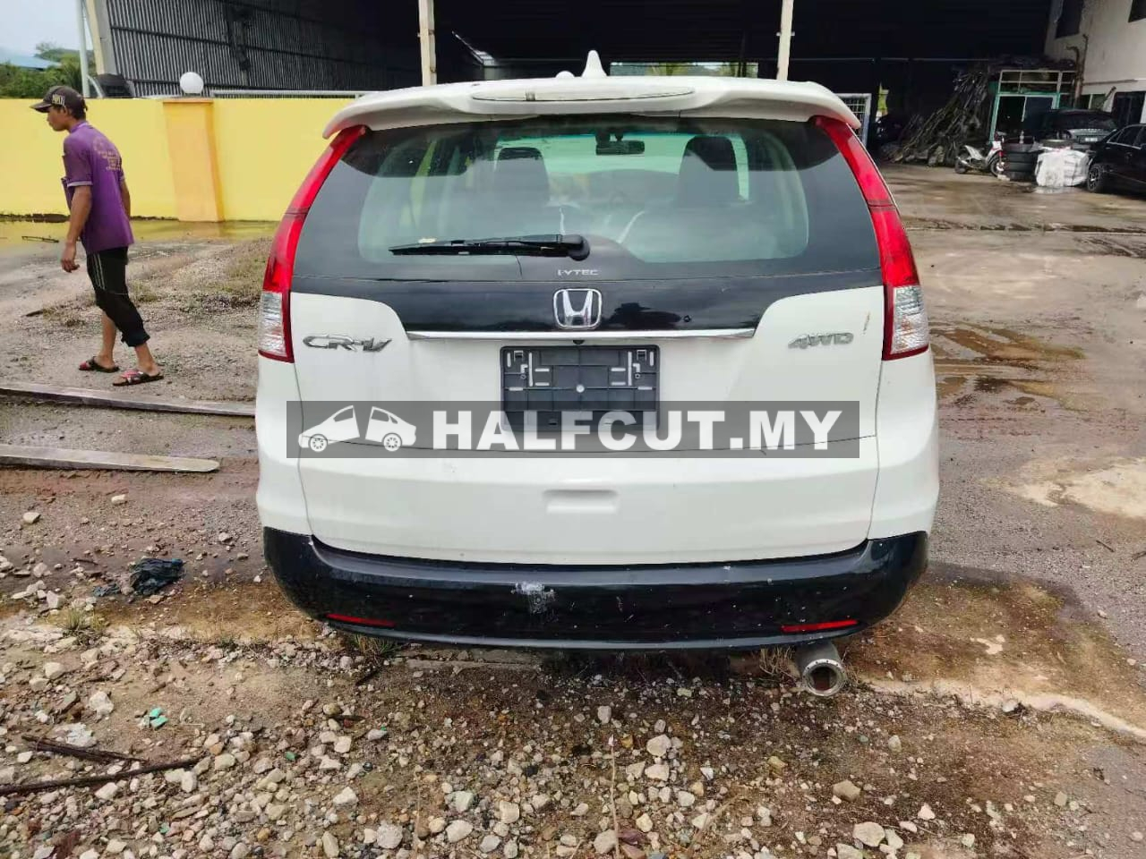HONDA CRV SWA K24 FRONT &REAR HALF CUT