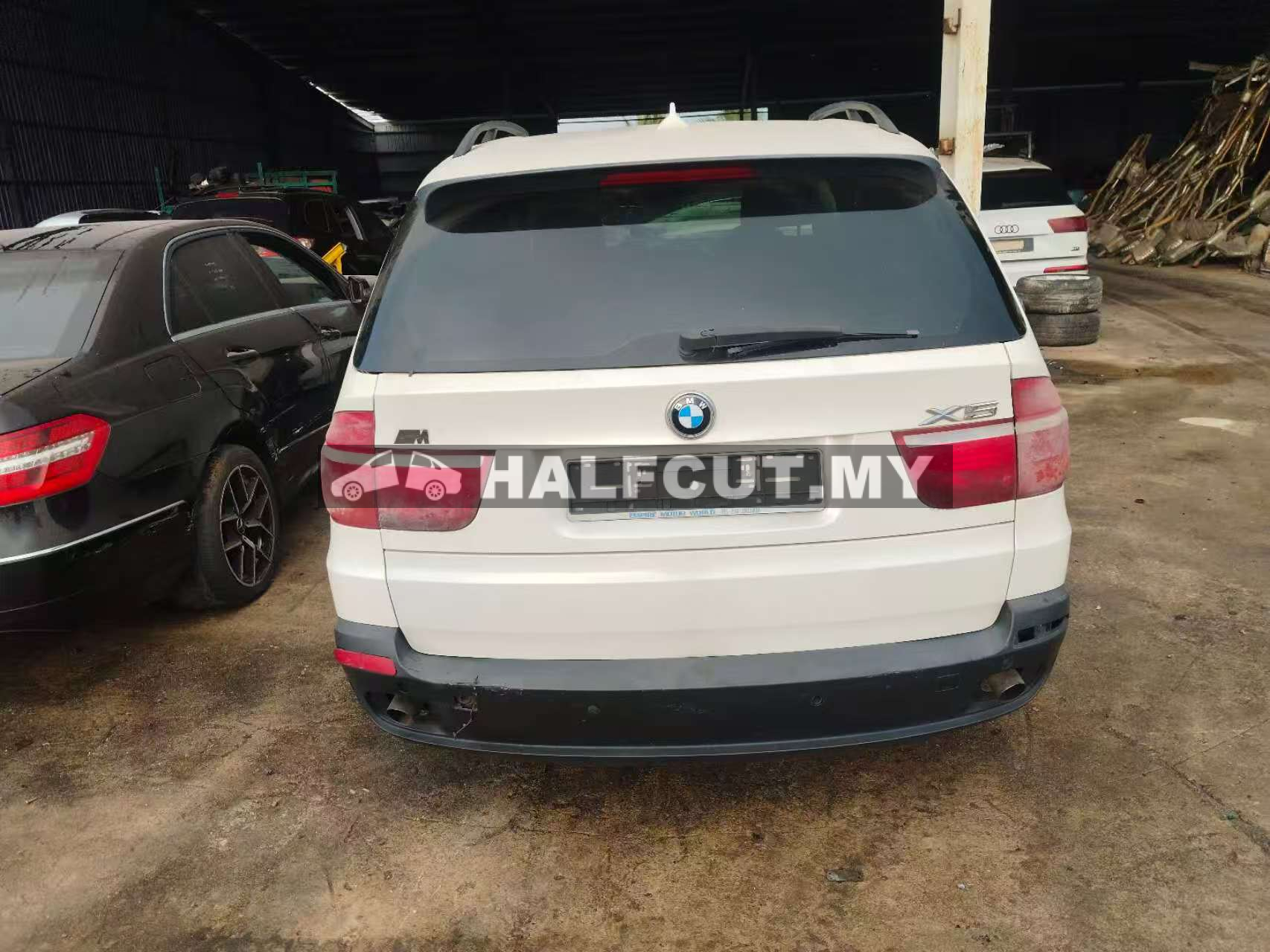 BMW X5 E70 N52 FRONT &REAR HALF CUT