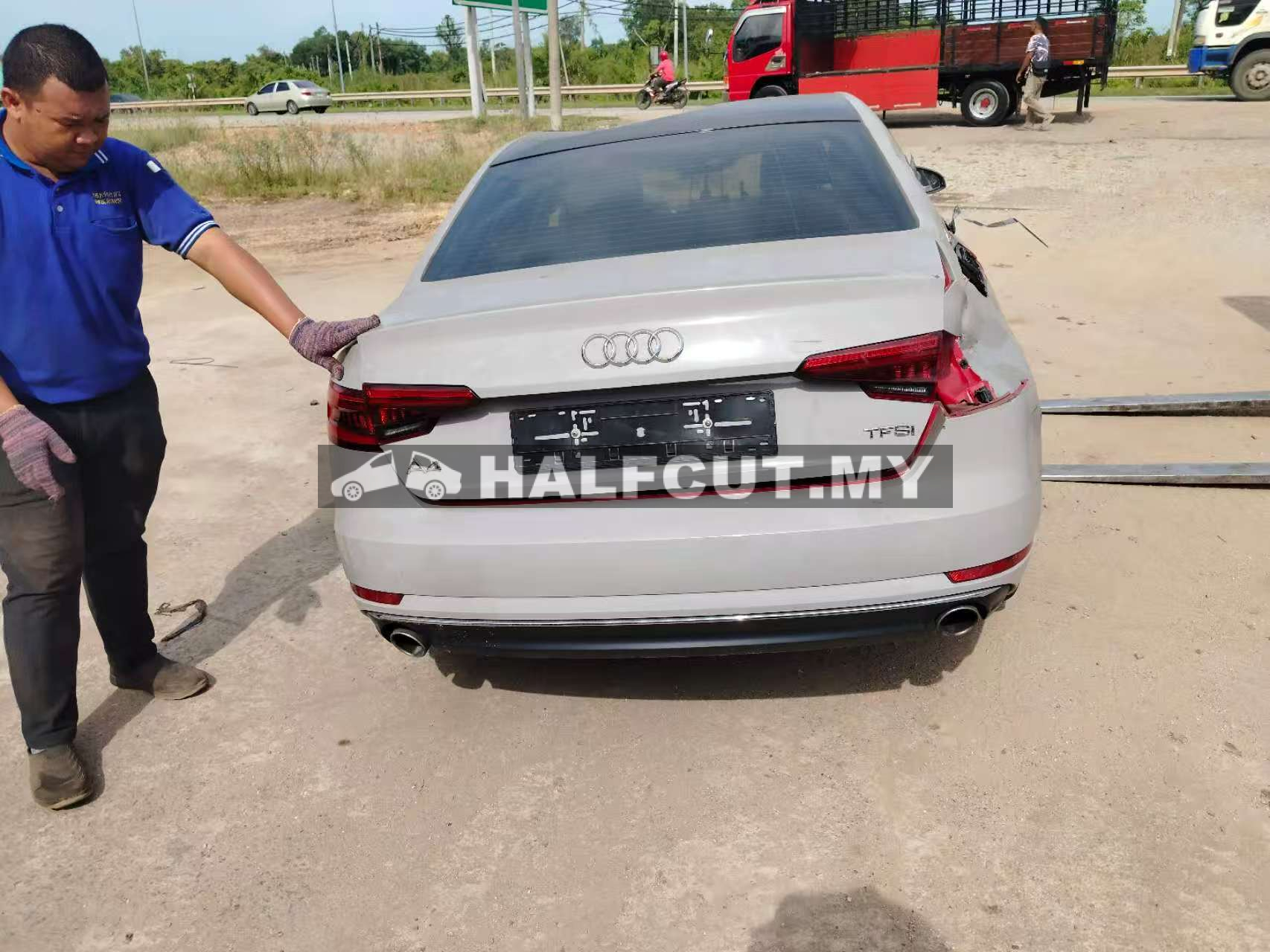 AUDI A4B9 2016 CVK 2.0 FRONT &REAR HALF CUT