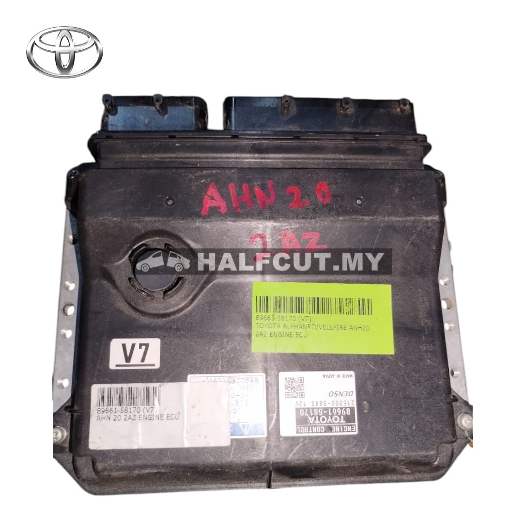 89661-58170 TOYOTA VELLFIRE/ALPHARD AHN20 ENGINE ECU