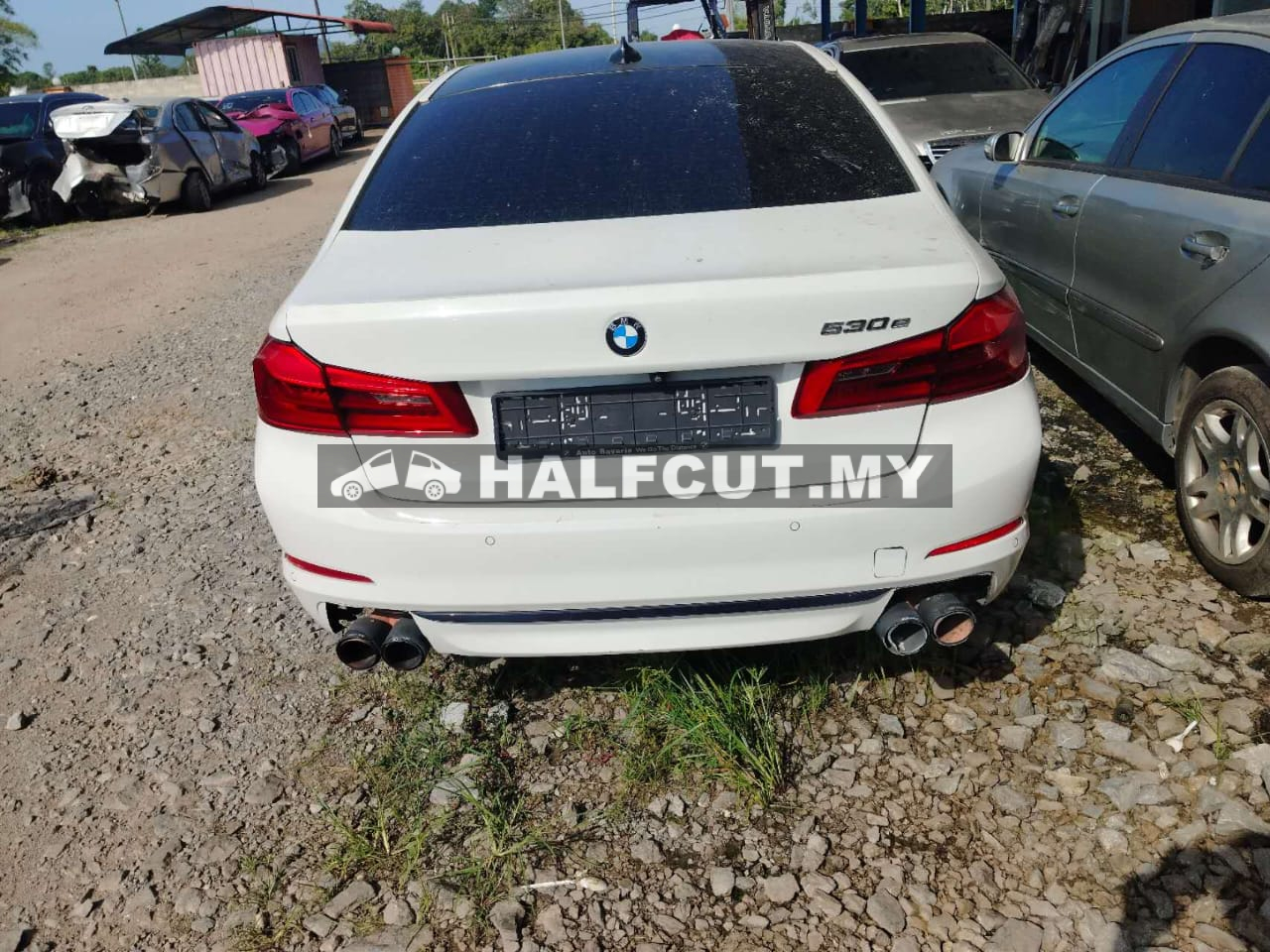 BMW G30 530E  B48 HYRBID FRONTR &REAR HALF CUT