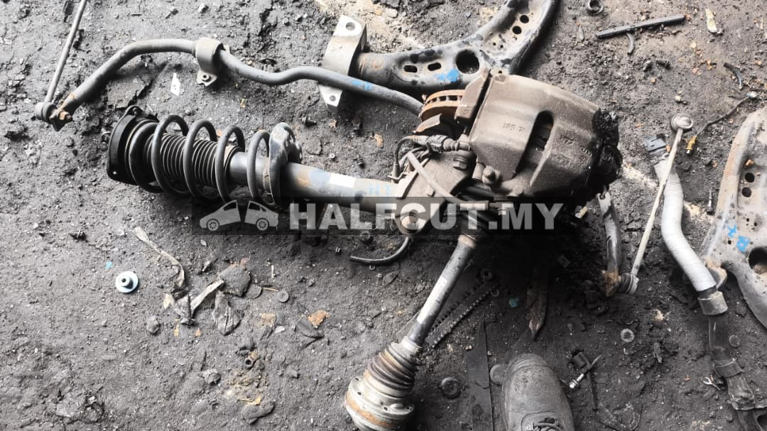 VOLKSWAGEN PASSAT B7 FRONT ABSORBER & KNUCKLE& DRIVE SHAFT F/L