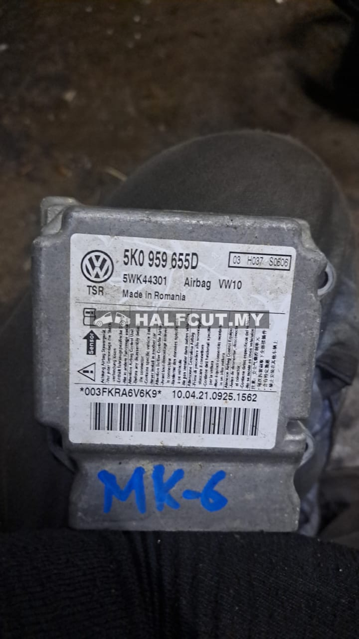 VOLKSWAGEN GOLF MK6 AIR BAG ECU (5K0 959 655D)