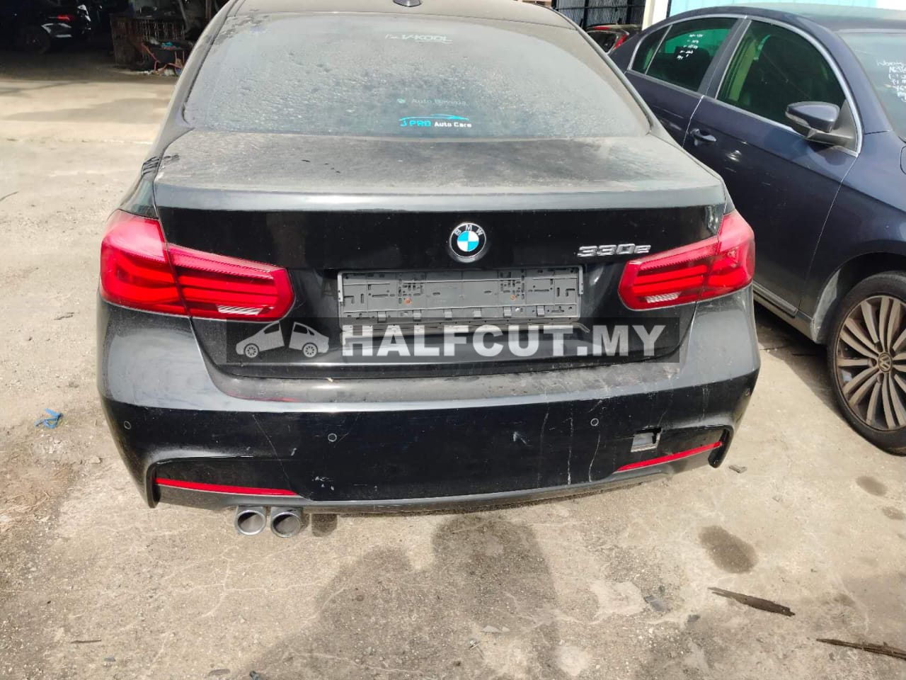 BMW F30 LCI 330E B48 HYBRID REAR CUT