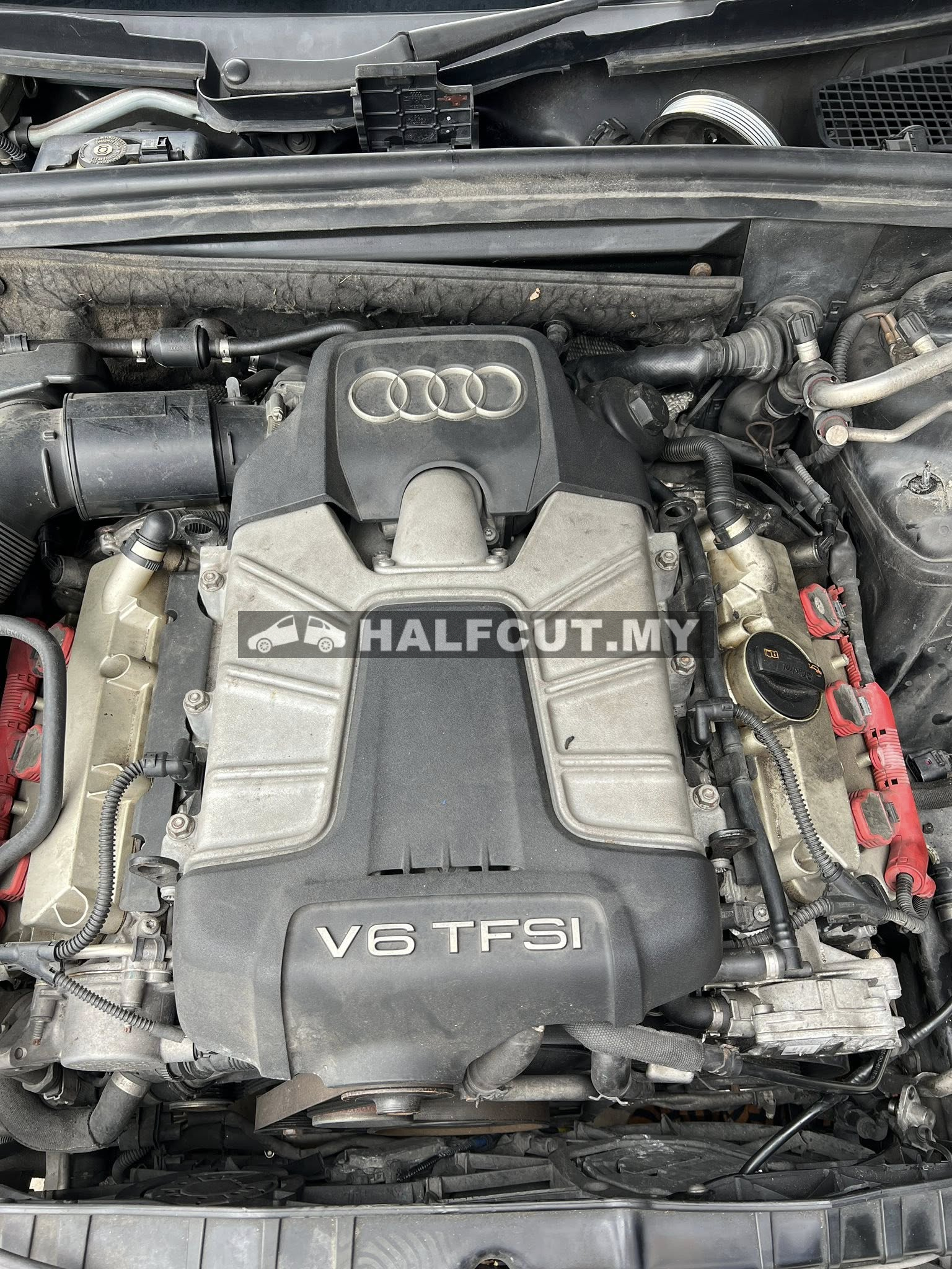 Audi S4 B8 3.0 CAK supercharge ENGINE HALFCUT