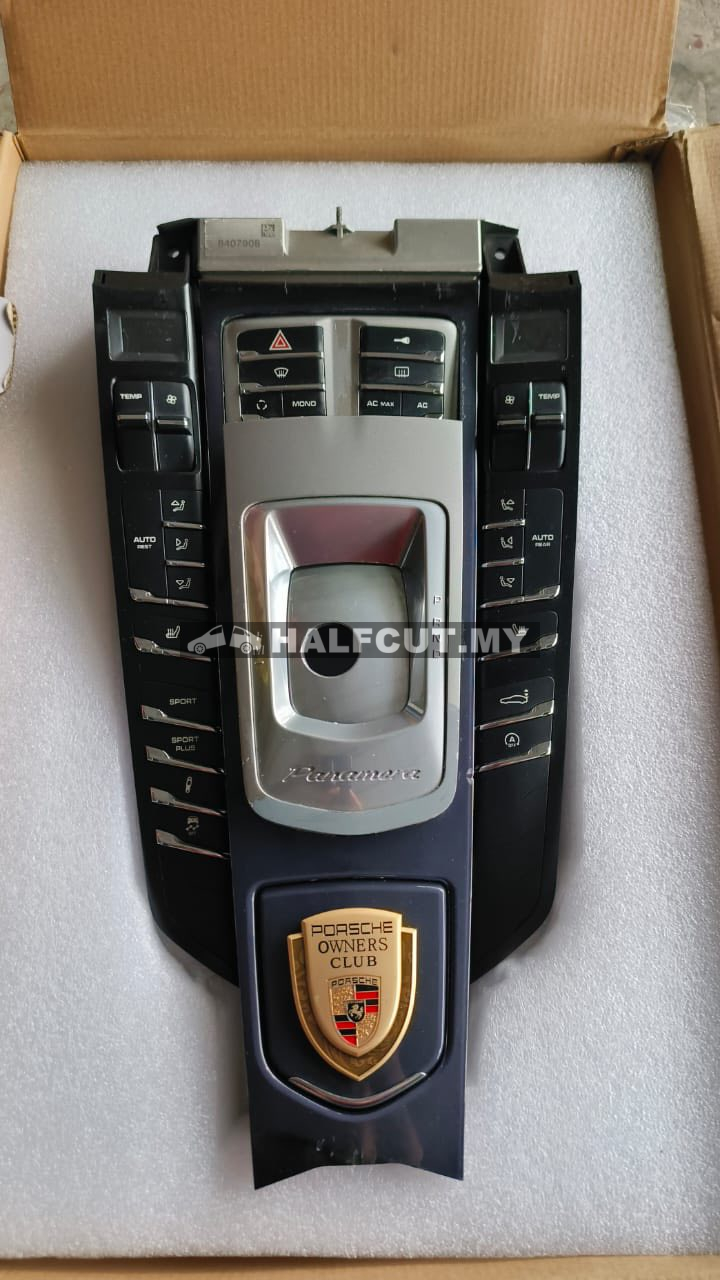 Porsche Panamera 970 facelift center console dashboard gear shift
