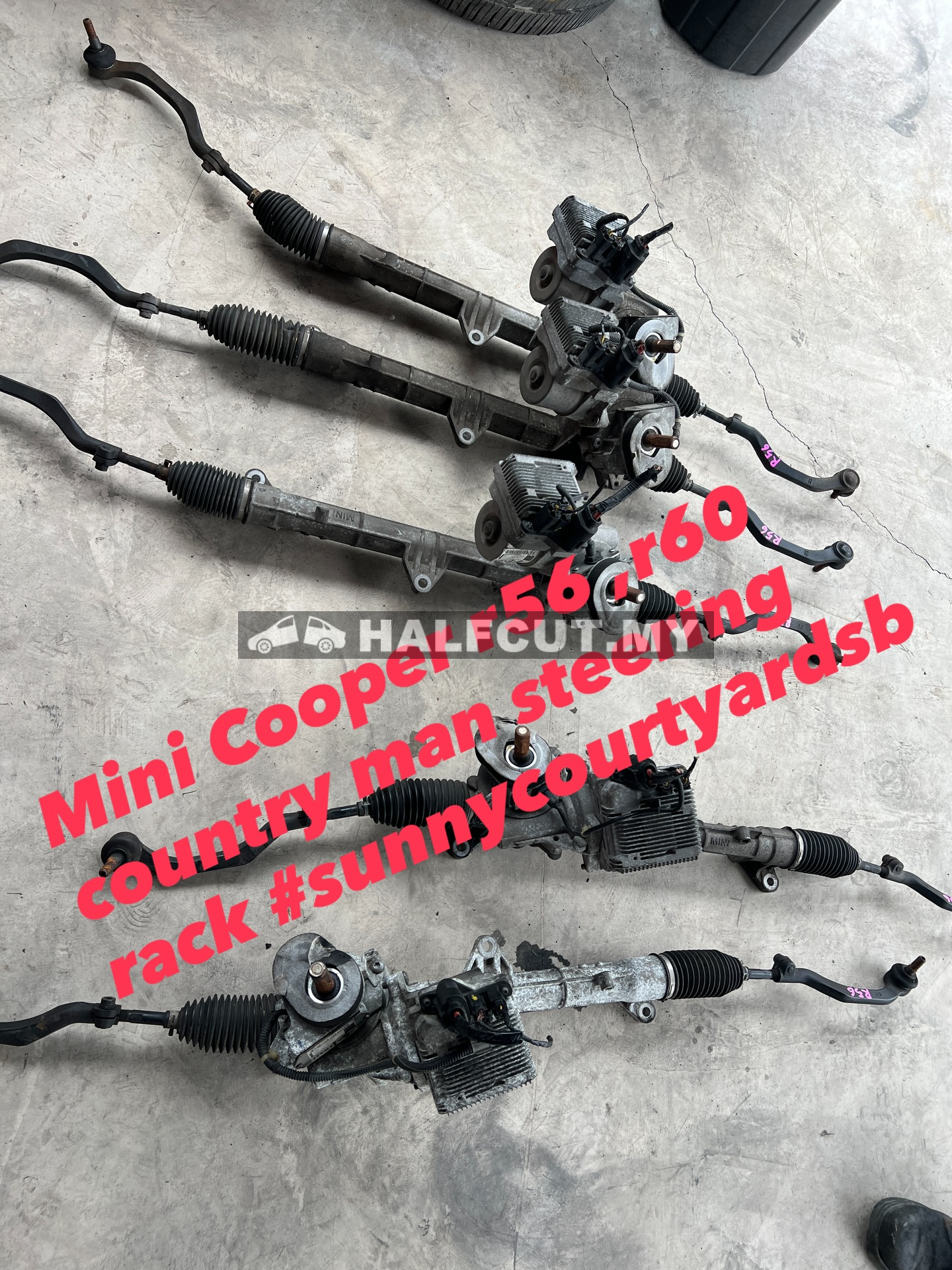 Mini Cooper r56 countryman r60 steering rack