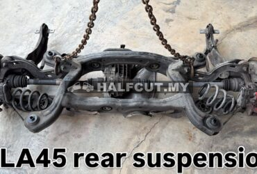 MERCEDES BENZ GLA45 rear suspension complete set rear axle gear drive shaft caliper disc rotor crossmember spring absorber