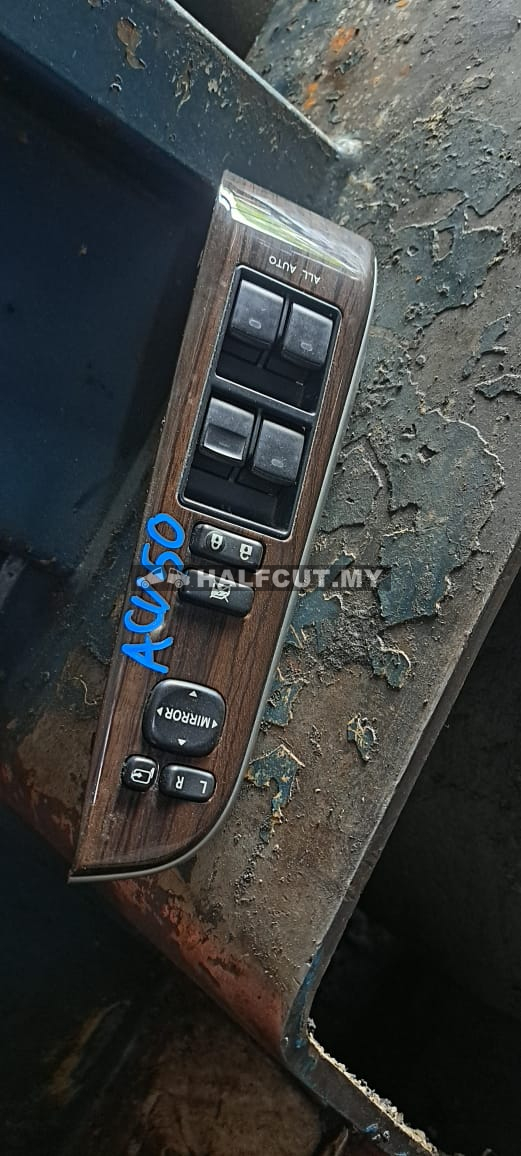 TOYOTA CAMRY ACV50 POWER WINDOW SWITCH RH