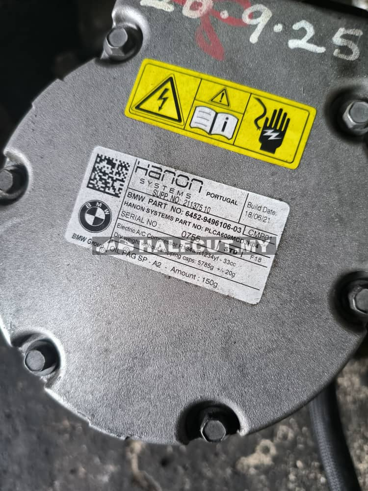 9496106 BMW F30/G30/G12/ HYIRBD AIRCON PUMP