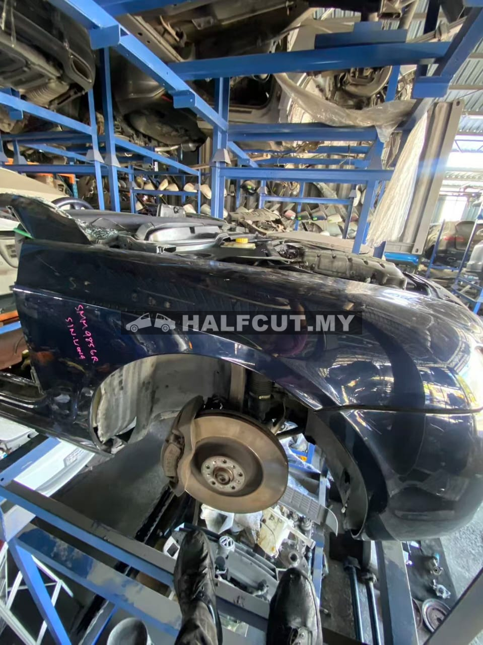 BENTLEY 6.0 BEB HALF CUT/NOSE CUT/ BONNET FENDER