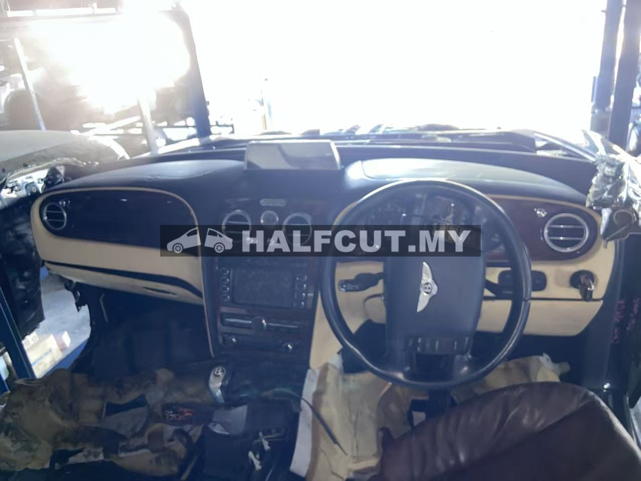 BENTLEY 6.0 BEB HALF CUT/NOSE CUT/ BONNET FENDER