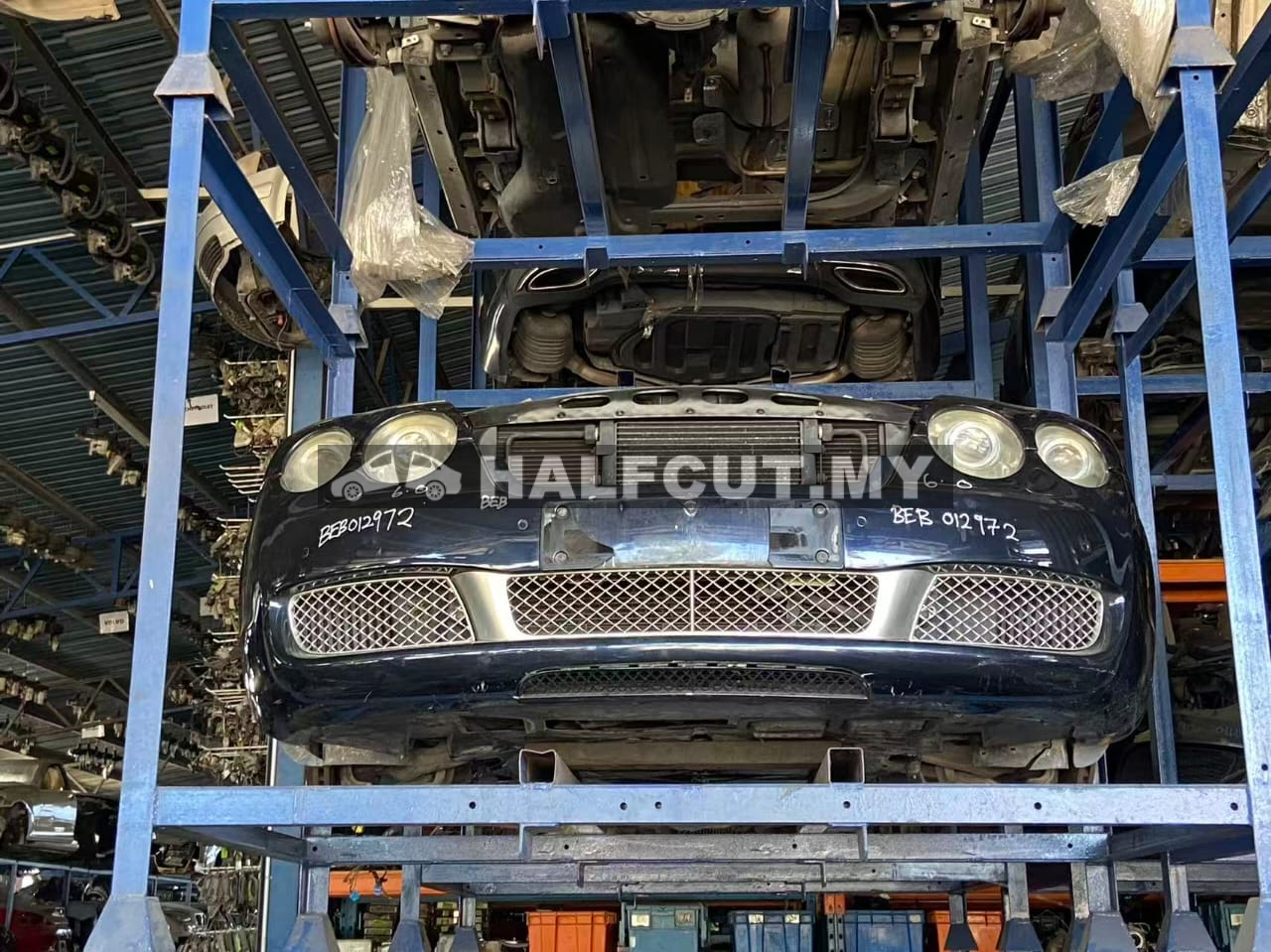 BENTLEY 6.0 BEB HALF CUT/NOSE CUT/ BONNET FENDER