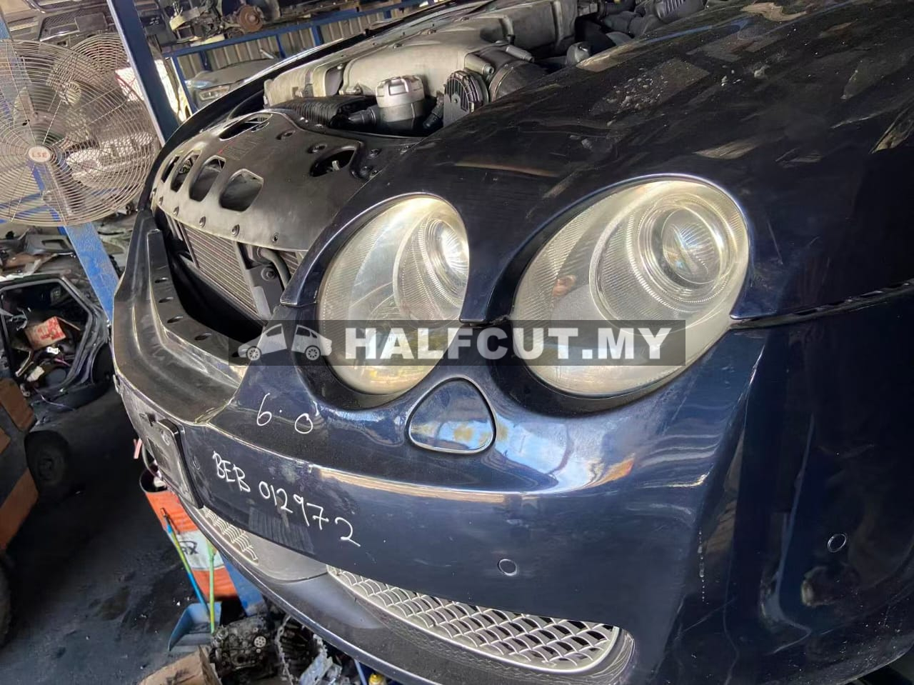 BENTLEY 6.0 BEB HALF CUT/NOSE CUT/ BONNET FENDER