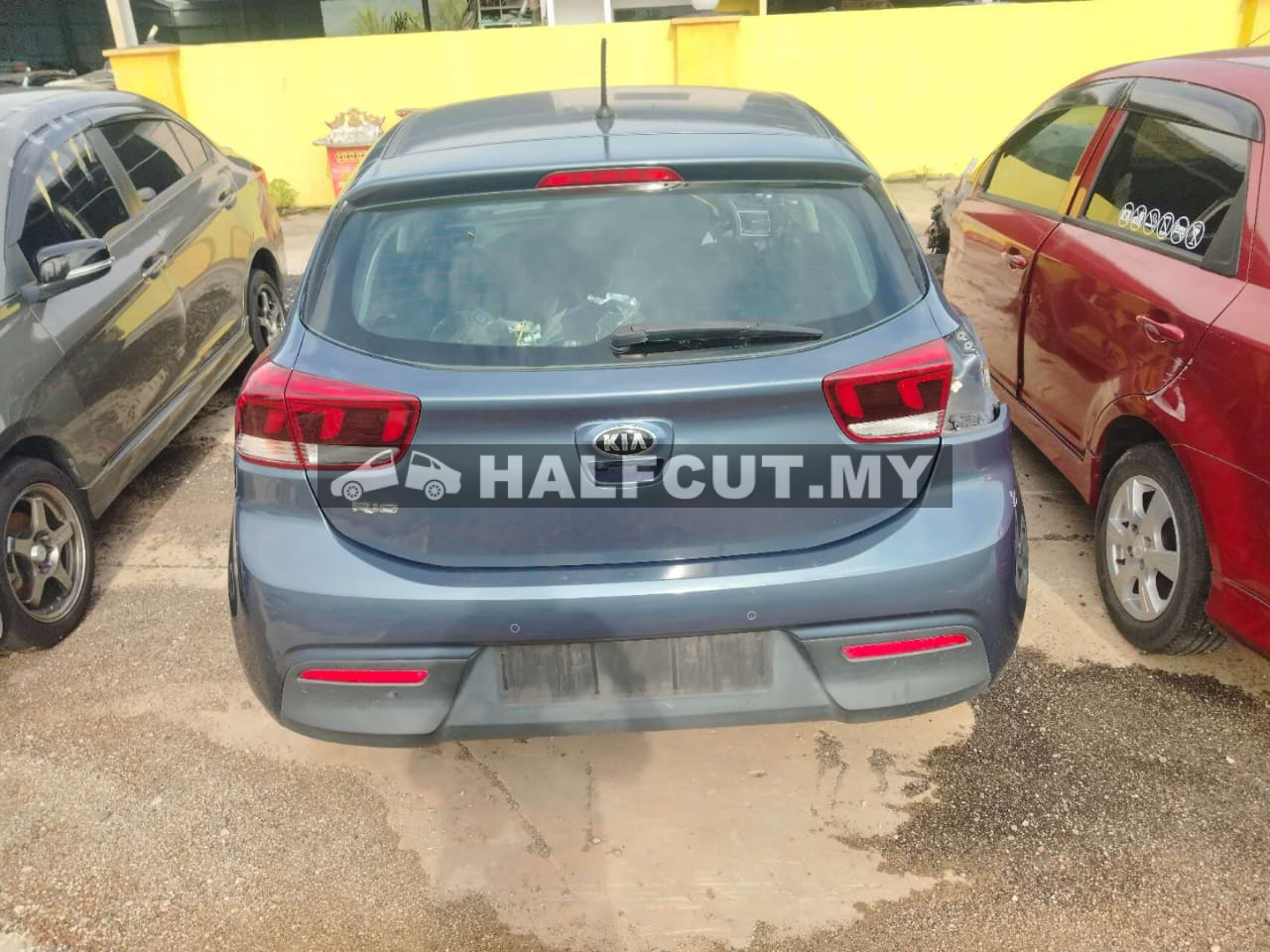 KIA RIO 2018 HALF CUT